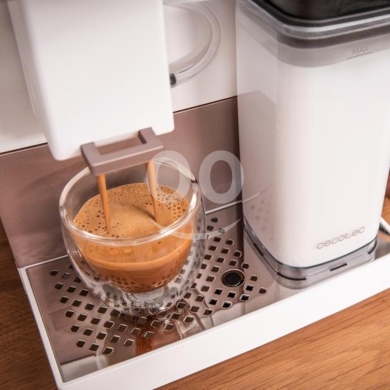 ?? Cecotec Cremmaet Compactccino full automatic espresso machine Connected White Rose… — 5