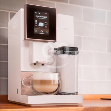?? Cecotec Cremmaet Compactccino full automatic espresso machine Connected White Rose… — 6