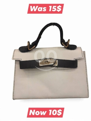 شنطة يد نسائية جلد تمساح وردي فاتح | Light Pink Croc Handbag — 9