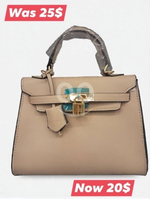 حقيبة يد نسائية سوداء أنيقة صناعة تركية | Elegant Black Women's Handbag, Made in Turkey — 2