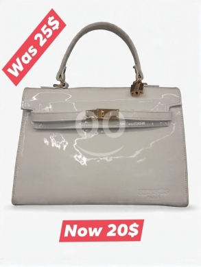 حقيبة يد نسائية سوداء أنيقة صناعة تركية | Elegant Black Women's Handbag, Made in Turkey — 5