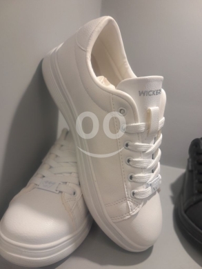 سبادرين بناتي "زحف" عصري من الجلد الطبيعي | Trendy Girls' Genuine Leather Low-Top Sneakers — 6