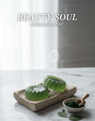 Spirulina soap — 4