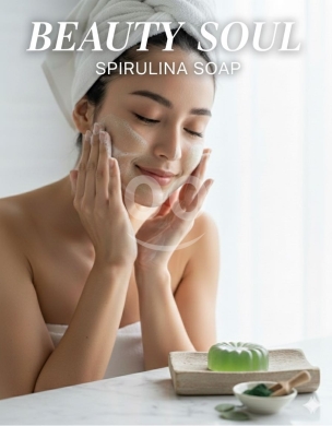 Spirulina soap — 5