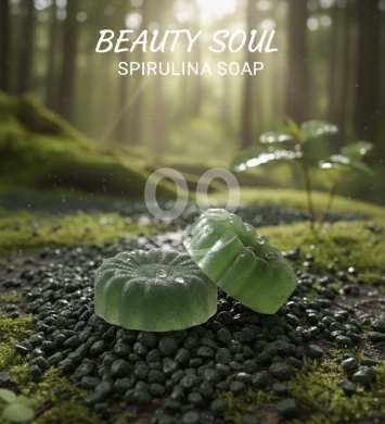 Spirulina soap — 3