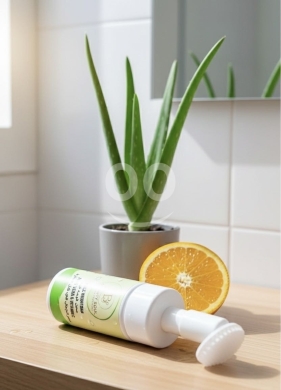 Facial wash with aloe vera and vitamin C. — 2