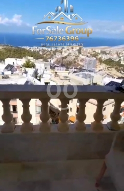 Apartments for sale in Aramoun - شقة للبيع في عرمون الضيعة | ١٢٥ م² إطلالة بحر ومطار مع خيارات تقسيط