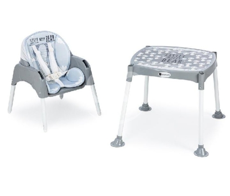 Safe Line 2-in-1 Baby High Chair & Study Table | Made in Turkey — 2