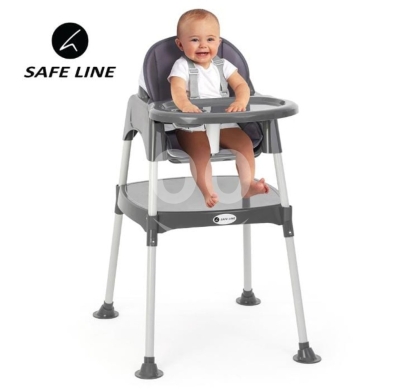 Safe Line 2-in-1 Baby High Chair & Study Table | Made in Turkey — 7