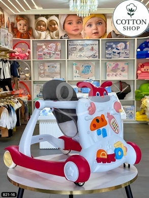 Multi-Functional Baby Walker & Activity Center | 4 Height Positions | $40 — 3
