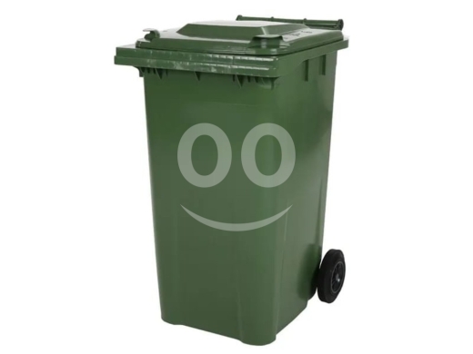 3M Plast 240L Heavy-Duty Waste Container | 2-Wheeled Garbage Bin — 2