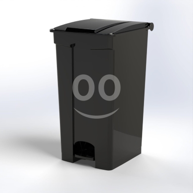 Maison & Jardin dans Saïda - 3M Plast Romania 90L Dustbin with Pedal | Elegant & Heavy-Duty Designعزز مستوى النظافة والترتيب مع س