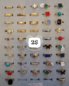 Premium Fashion Ring Collection | Gold-Tone & Gemstone Statement Rings