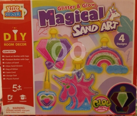 Autres biens dans Ras-Meska - مجموعة فن الرمال السحرية المضيئة اصنعها بنفسك للأطفال عمر 5+ | Magical Sand Art Glow in the Dark DIY