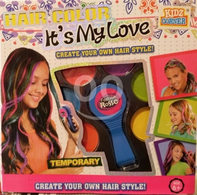 Other Goods in Ras El Metn - مجموعة صبغة تلوين الشعر الآمنة للأطفال من عمر 6 سنوات فما فوق | Kids Hair Color "It&#039;s My Love" Set A