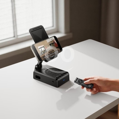 Hoco DS60 Desktop Bluetooth Speaker | Adjustable Foldable Phone Stand — 2