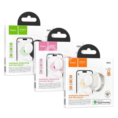 Mobile accessories dans Biakout - hoco. E91E Intelligent Positioning Anti-lost Device | Works with Apple Find My