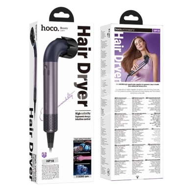 Other home appliances in Biakout - hoco. HP18 High-Velocity Hair Dryer | 110,000 RPM Brushless Motor & Negative Ion Tech