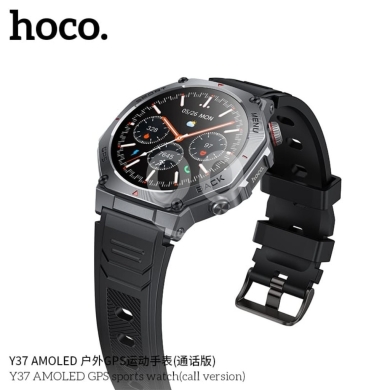Mobile accessories dans Biakout - hoco. Y37 AMOLED GPS Sports Watch | Bluetooth Call Smartwatch with 1.43" HD Display