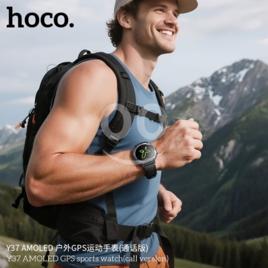 hoco. Y37 AMOLED GPS Sports Watch | Bluetooth Call Smartwatch with 1.43" HD Display — 4