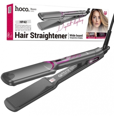 Other home appliances in Biakout - hoco. HP42 Professional Hair Straightener | Wide Board Flat Iron with 6-Level Digital Temperature Di
