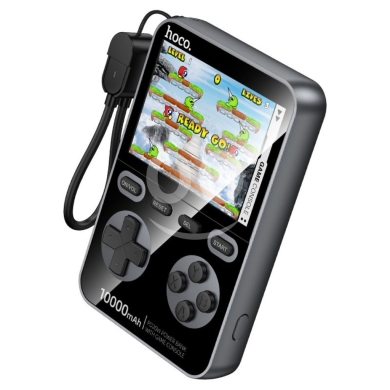 hoco. Q47 10000mAh Power Bank with Built-in Game Console | 20W PD Fast Charging & 1500+… — 2