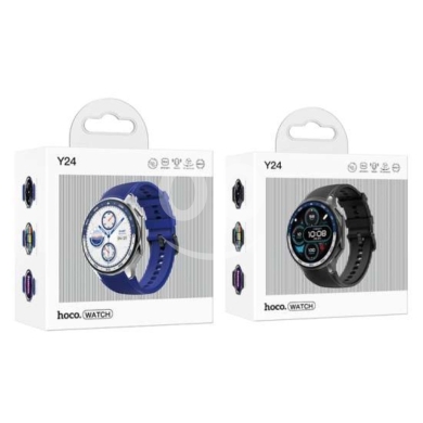 Other Mobile Phones & Accessories in Biakout - hoco. Y24 Smart Sports Watch | Waterproof Bluetooth Fitness Tracker with Heart Rate