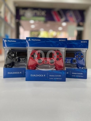 Gaming Console & Accessories dans Tripoli - جهاز تحكم سوني دوال شوك 4 لاسلكي لـ PS4 و PSTV و PS Now - متوفر باللون الأحمر والأسود والأزرق