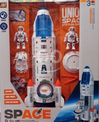 Other Goods in Ras El Metn - لعبة مركبة الفضاء الاستكشافية مع أضواء وموسيقى للأطفال عمر +3 | Space Craft Science Toy Light & Musi