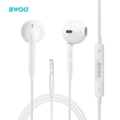 BWOO HF05 Wired Earphones - Deep Bass High Quality In-Ear Headphones with Mic - 5$ — 5