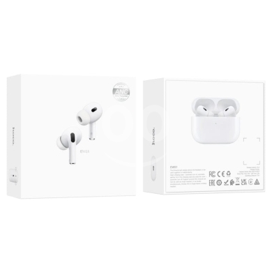 Mobile accessories in Tripoli - Hoco EW51 True Wireless ANC Earbuds - BT 5.3 & Magnetic Charging - 40$