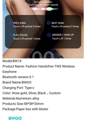 BWOO BO-CC103 Car Bluetooth FM Transmitter - Dual USB Fast Charging & Handsfree - 15$ — 4
