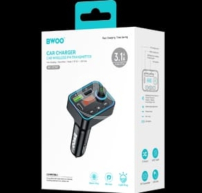 Mobile accessories in Tripoli - BWOO BO-CC95 38W Dual Port Car Charger - PD 20W & QC 18W Fast Charging - 10$