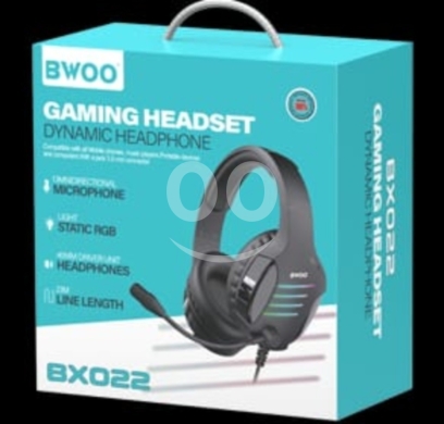 Computers Parts & Software Accessories in Tripoli - BWOO BX024 RGB Gaming Headset - 7.1 Surround Sound & Noise Cancelling Mic - 30$