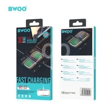 Mobile accessories in Tripoli - BWOO BO-CH92 20W PD & QC 3.0 Dual Port Fast Wall Charger - Compact & Safe - 15$