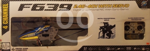 Autres biens dans Ras-Meska - طائرة هليكوبتر F639 بجهاز تحكم عن بعد ونظام جيربو وسيرفو | F639 RC Helicopter with Gyro & Servo