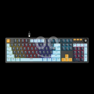 Fantech ATOM 107S MK893S Mizu Edition Mechanical Keyboard - RGB, 107 Keys, Hot-Swappable — 2