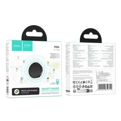 Other Mobile Phones & Accessories in Biakout - جهاز تتبع الأغراض الذكي هوكو E96A - متوافق مع أندرويد "Find My Device"، تصميم مدمج وبطارية قابلة للا