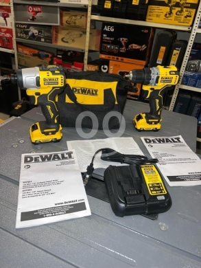 DIY Tools & Materials in Abdeh - DeWALT 12V MAX Brushless Drill and Impact Driver Combo Kit - Professional Power Tool Set