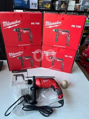 DIY Tools & Materials in Abdeh - Milwaukee PD 705 Percussion Drill - 705W High-Performance Corded Hammer Drill