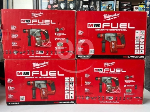 DIY Tools & Materials in Abdeh - Milwaukee M18 FUEL CHX-0 SDS-Plus Rotary Hammer - 18V Brushless 4-Mode Drill