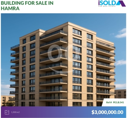 Other real estate in Hamra - INVEST NOW!! Building (dorms)+Prime Location 4sale in Hamra - الحمراPE1B541