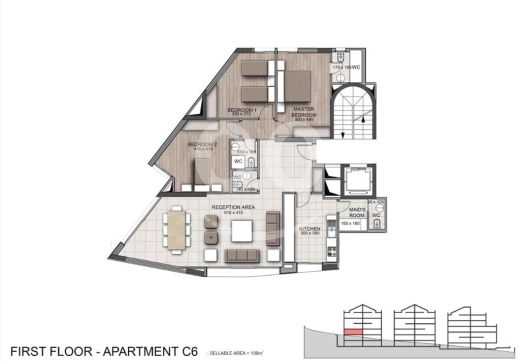 Apartments for sale in Hazmieh - شقة فخمة للبيع في قلب الحازمية - إطلالة راقية ومواصفات عصرية متكاملة مع سند ملكية أخضر