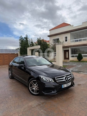 مرسيدس بنز في صرفند - Mercedes Benz E-class 550 2016