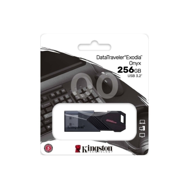 Computers Parts & Software Accessories in Arab el-Jal - فلاشة كينجستون سعة 256 جيجابايت لنقل البيانات بسرعة وأمان | Kingston 256GB USB Flash Drive