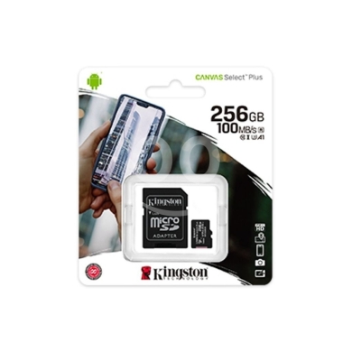 Mobile accessories in Arab el-Jal - بطاقة ذاكرة كينجستون سعة 256 جيجابايت لتخزين البيانات بسرعة فائقة | Kingston 256GB MicroSD Memory Ca