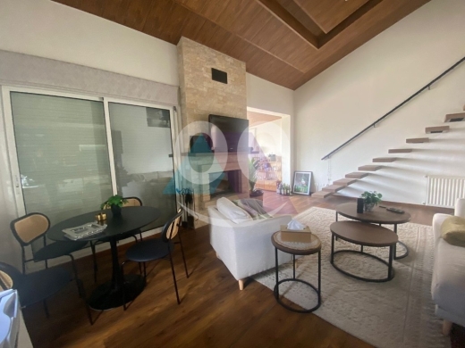 Furnished 2 bedroom chalet+mountain view 4sale in Zaarour الزعرورMM56C2 — 2