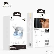 Mobile accessories in Arab el-Jal - سماعات نيكسا كور لاسلكية صغيرة NC-BU63 بتصميم مريح وجودة صوت عالية | NEXACORE Mini Wireless Earbuds