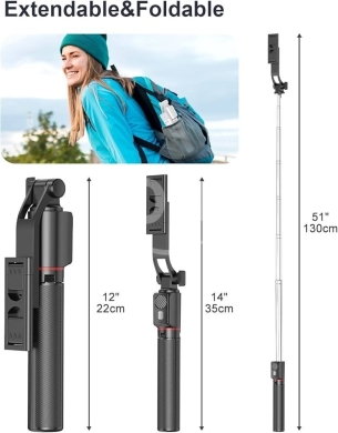 2 in 1 Tripod and Selfie stick — 5