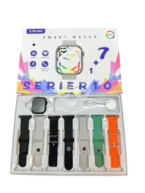 Smart Watches في عرب الجال - ساعة ذكية TLTM M42 و 1+7 Series 10 بشاشة AMOLED ومكالمات بلوتوث | TLTM M42 & 7+1 Series 10 Smart Wat